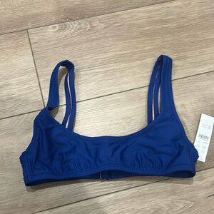 NWT J.Crew Women's Heritage scoopneck bikini top